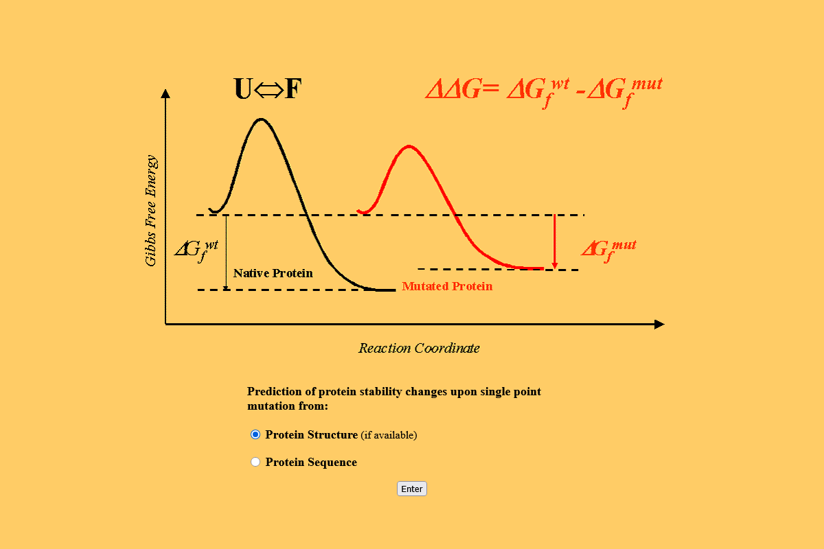 iMutant - User interface