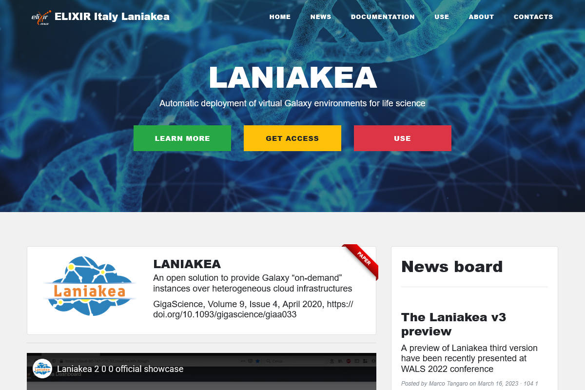 Laniakea - User interface